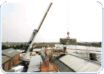 photograph of plant installation
